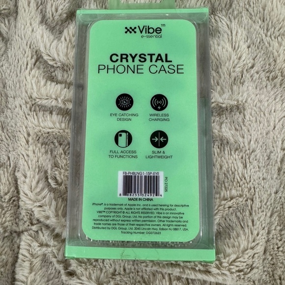 NEW Vibe Crystal Glitter Phone Case | iPhone 12/13 Pro Max or 14 Plus/Pro Max - Picture 2 of 2